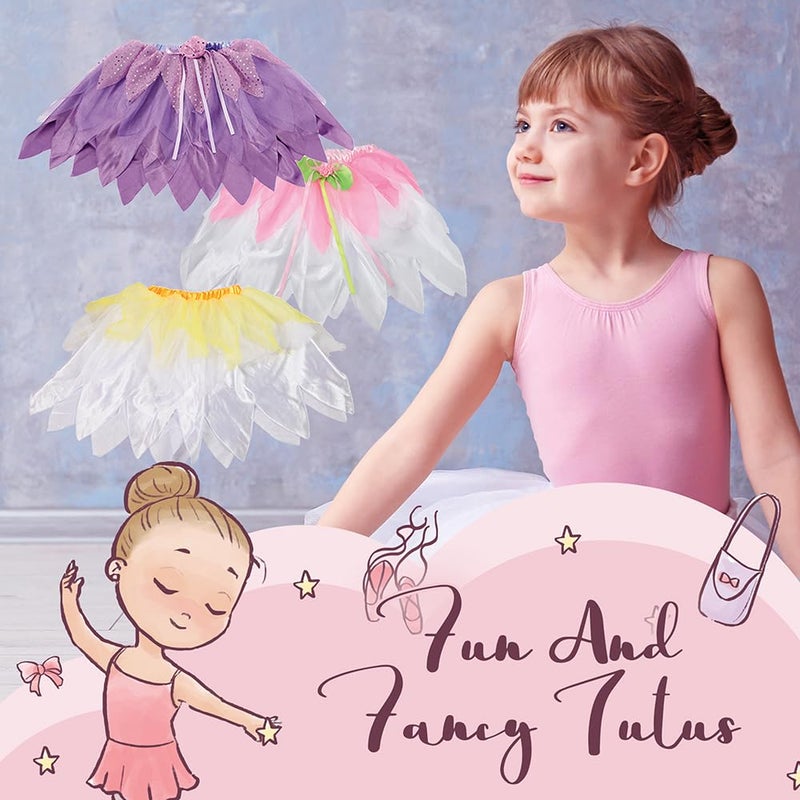 CP Toys Set of 3 Fun & Fancy Tulle Tutus for Kids Ages 3â€“6 | Dress-Up, Dramatic Play, Imaginative Play & Dance Costumes - Image 4